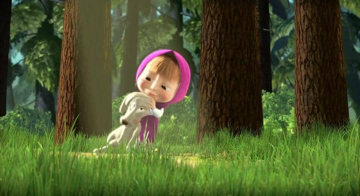 cuplikan Masha and The Bear