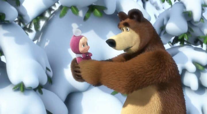 cuplikan Masha and The Bear