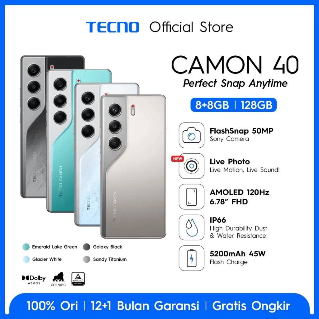 TECNO CAMON 40