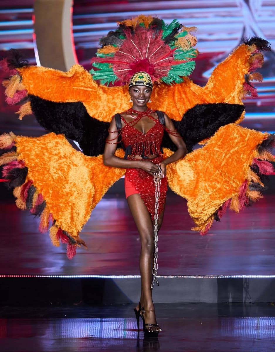 kostum nasional Kutemba Njapau, Miss Charm Zambia 2025