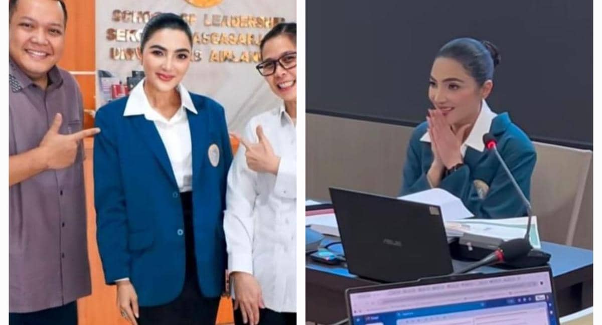 Ashanty Ujian Tertutup Disertasi di UNAIR