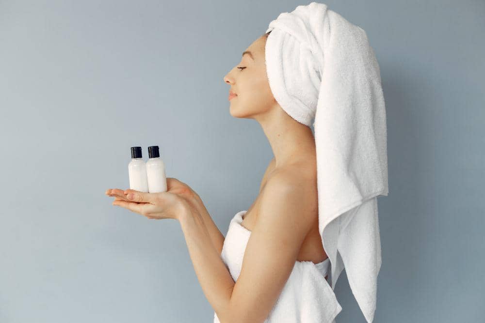 Ilustrasi body care premium