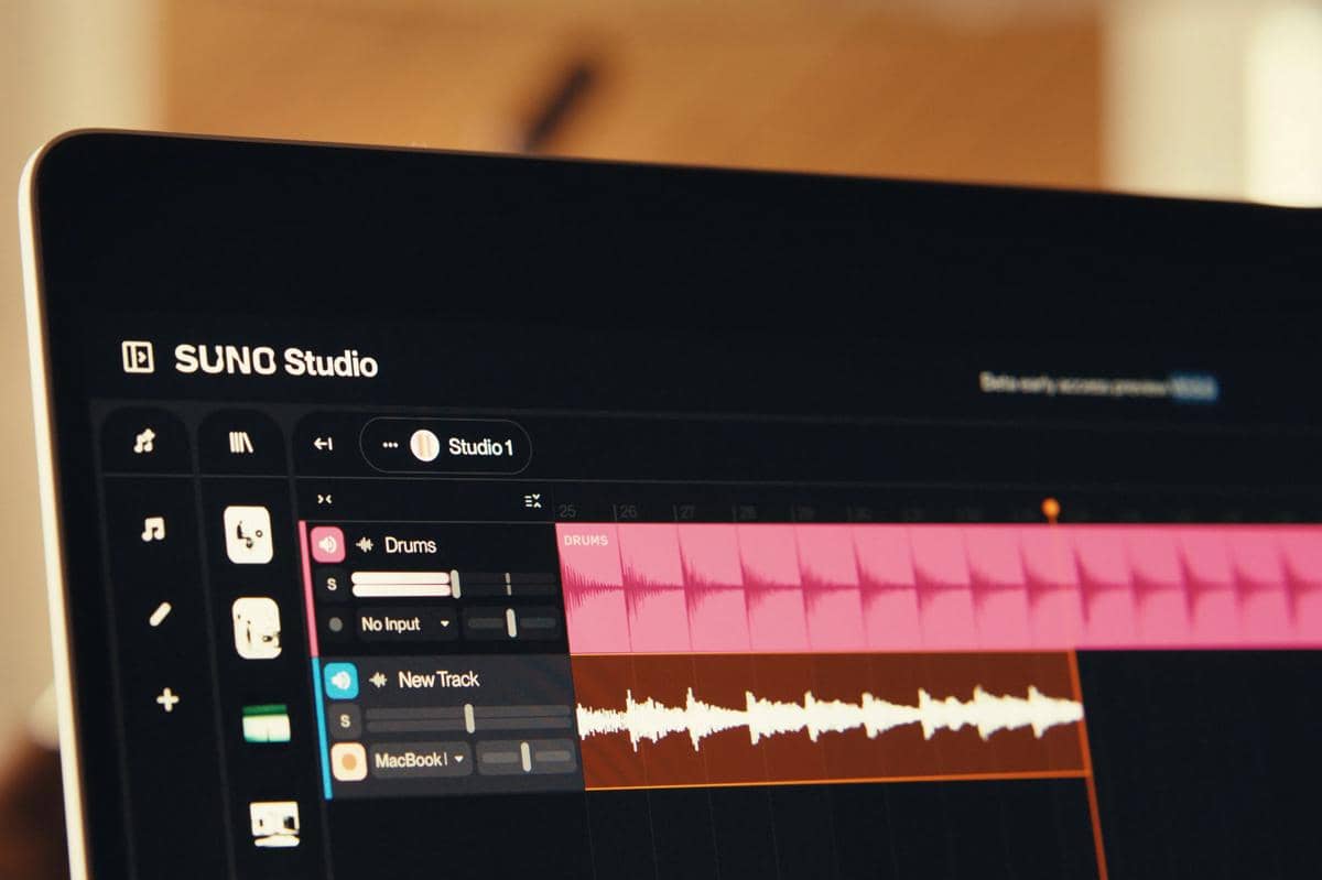 ilustrasi Suno Studio