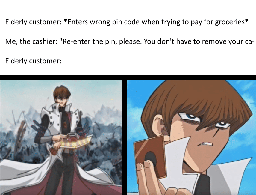 meme kartun tentang kasir