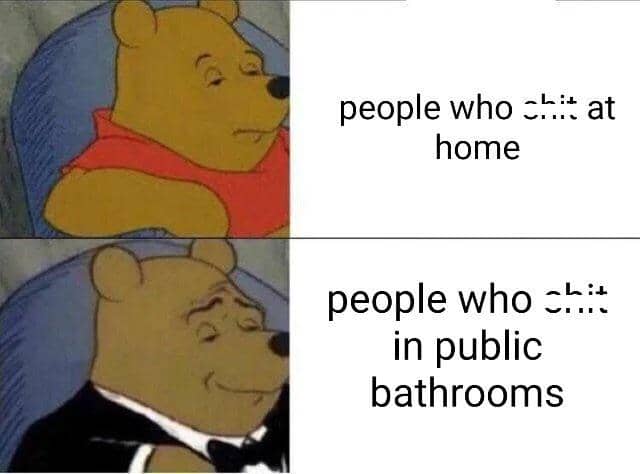 meme kartun tentang toilet umum
