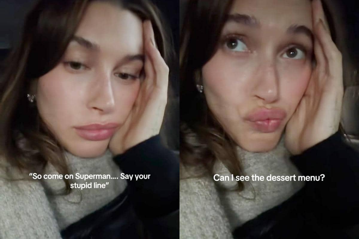 Tren So Come On Superman Say Your Stupid Line Hailey Bieber