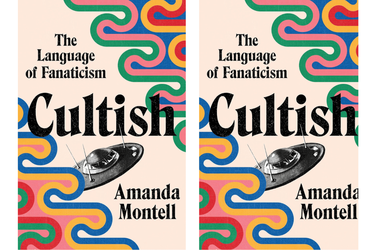 ilustrasi buku Cultish: The Language of Fanaticism oleh Amanda Montell