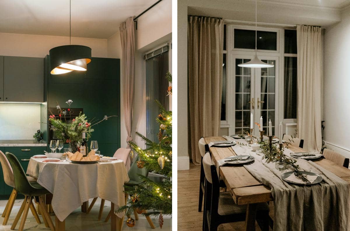 tips dekorasi dengan taplak meja