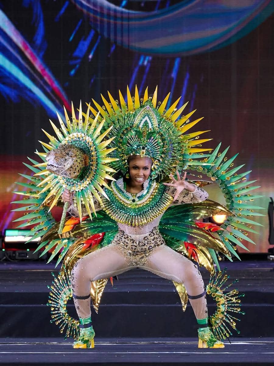 national costume Kayla King, Miss Cosmo Guyana 2025