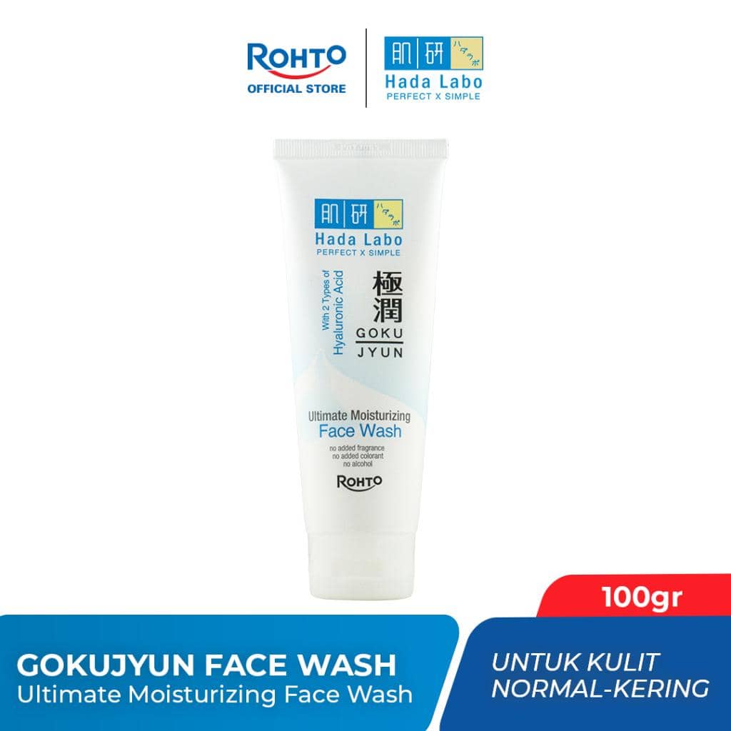 Hada Labo Gokujyun Moisturising Face Wash