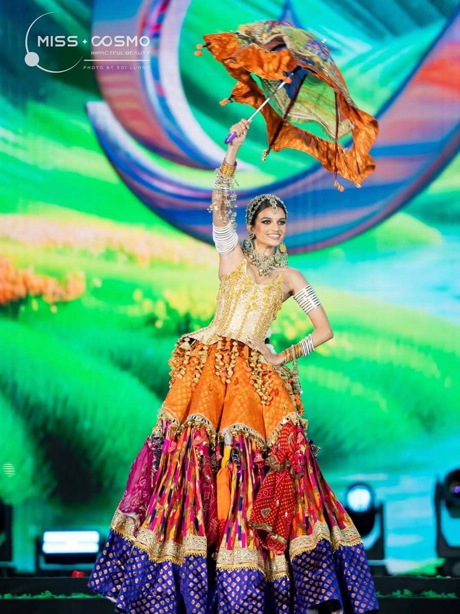 national costume Vipra Mehta, Miss Cosmo India 2025