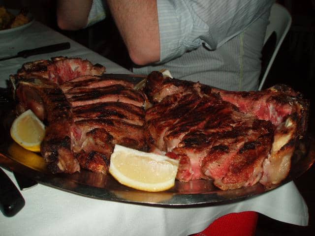 ilustrasi bistecca alla fiorentina