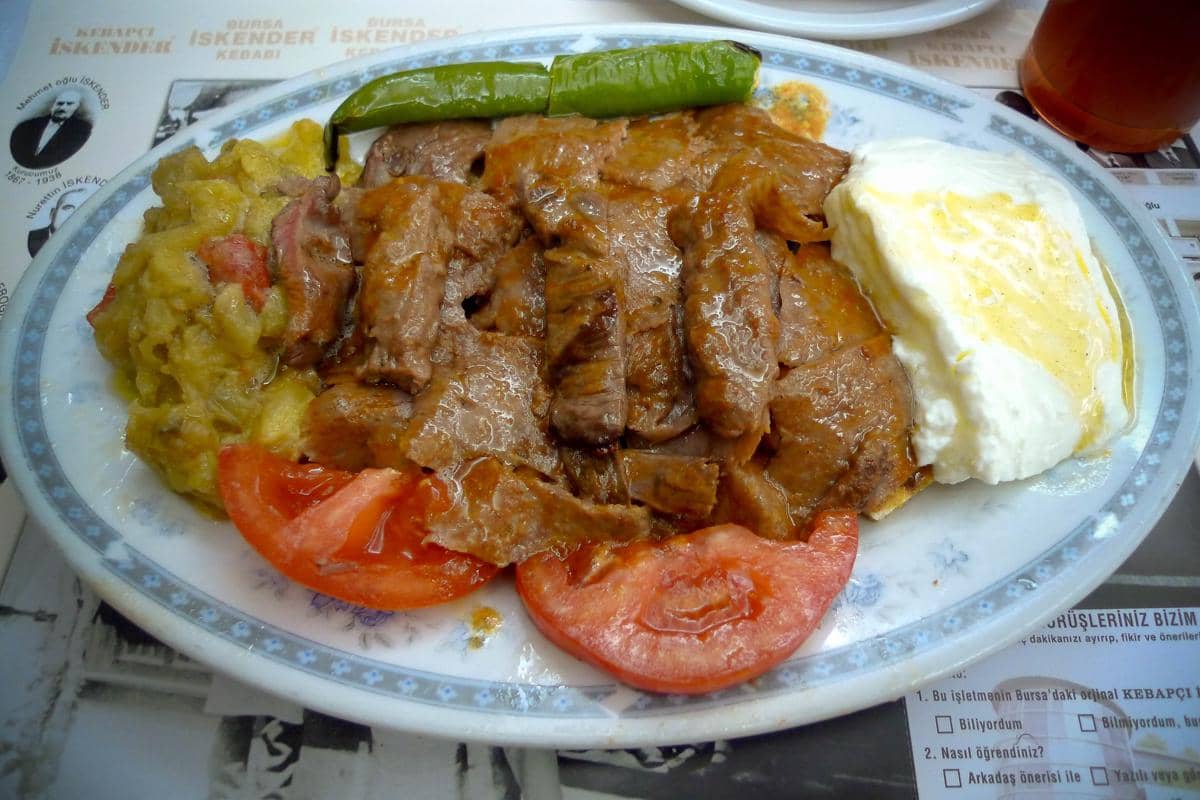 ilustrasi İskender kebap
