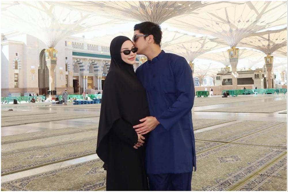 Alyssa dan Al Ghazali umrah bersama