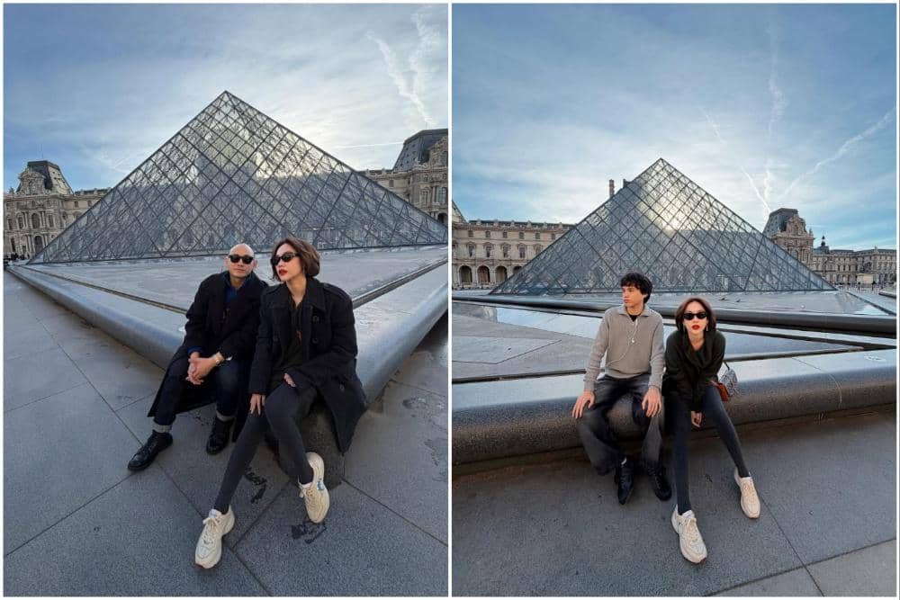 BCL jalan-jalan di museum Louvre