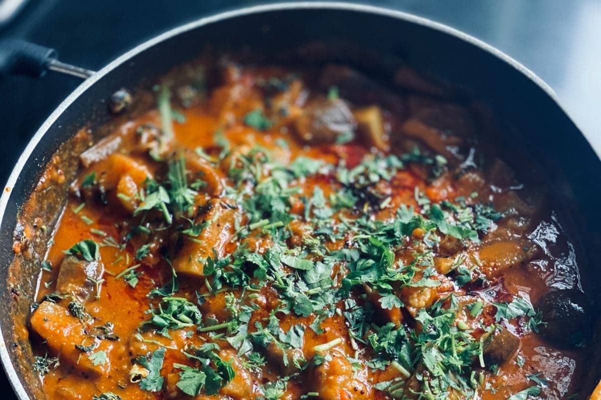 ilustrasi gulai kancah padang