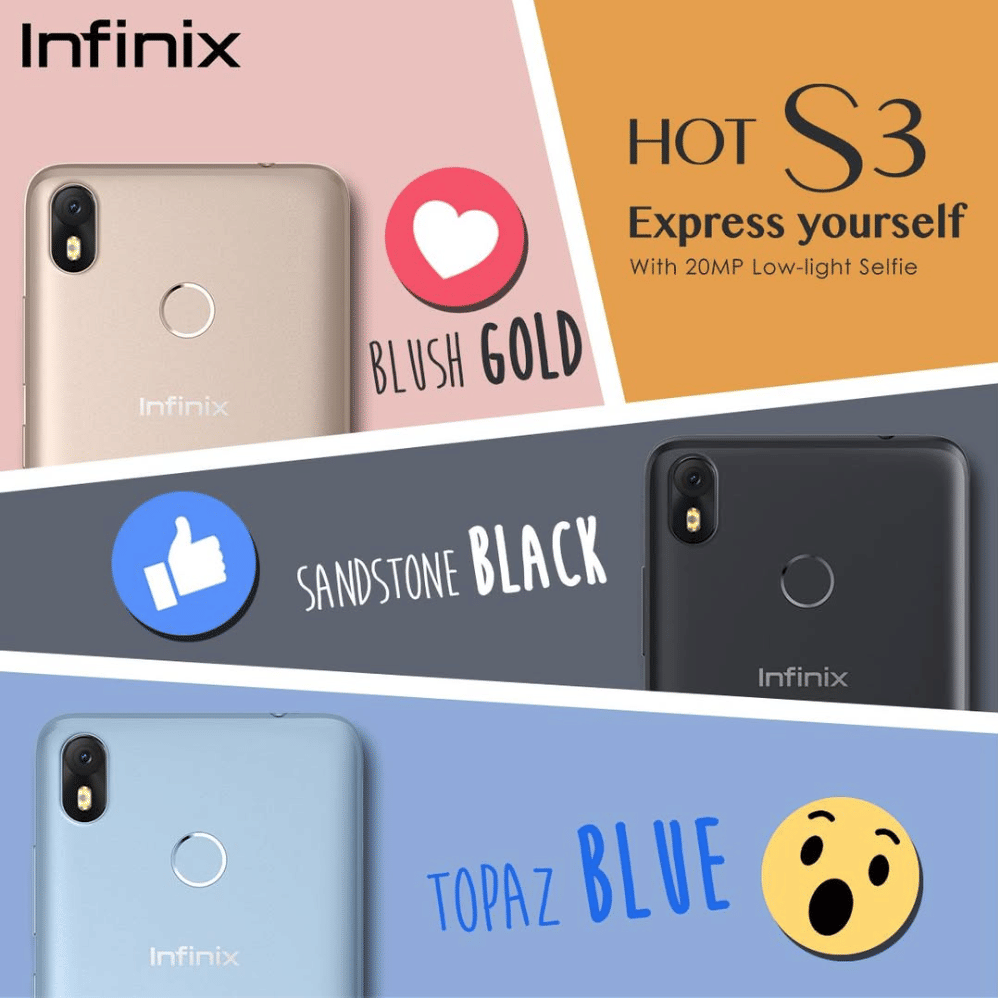 Infinix HOT S3 