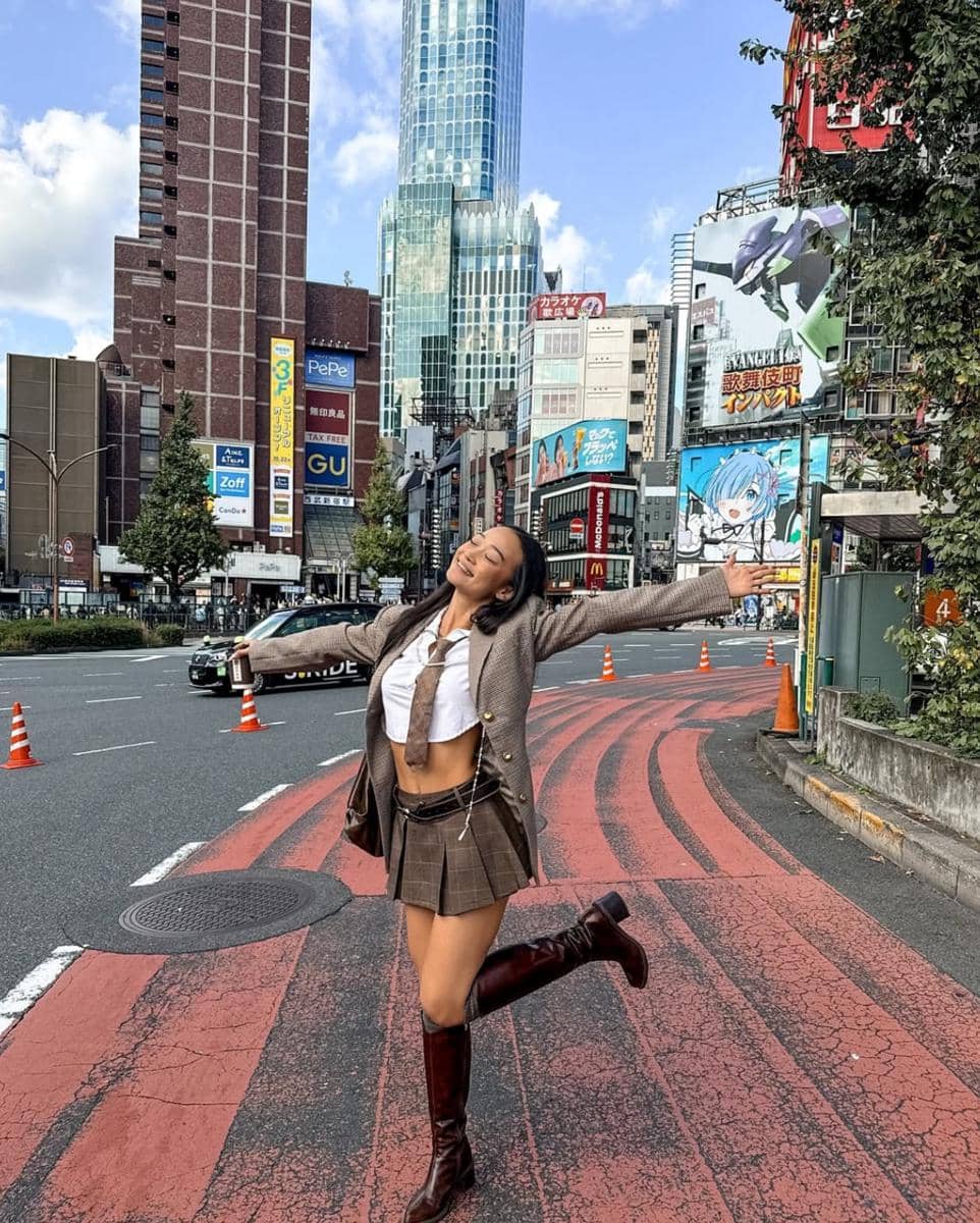 OOTD Callina Liang, Pemeran Chun Li di Street Fighter (instagram.com/callina.liang)