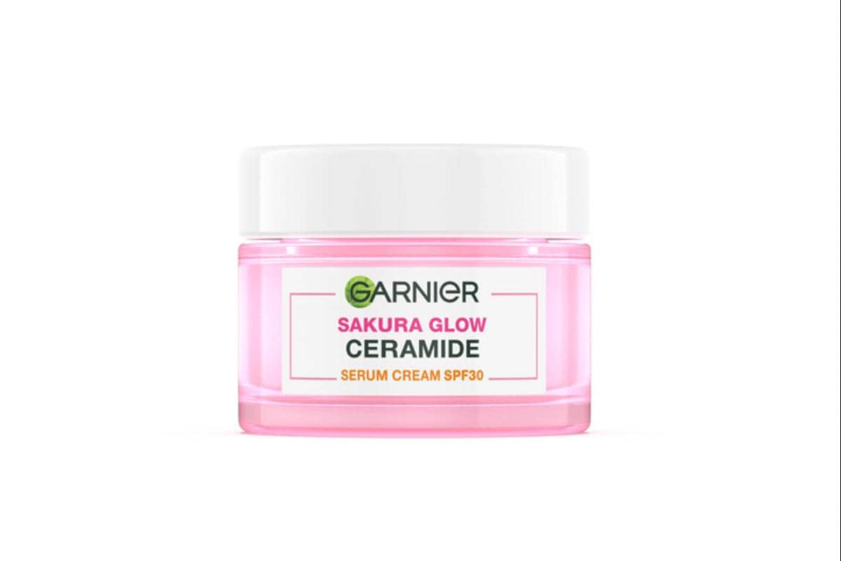 Garnier Sakura Glow Ceramide Serum Cream SPF 30