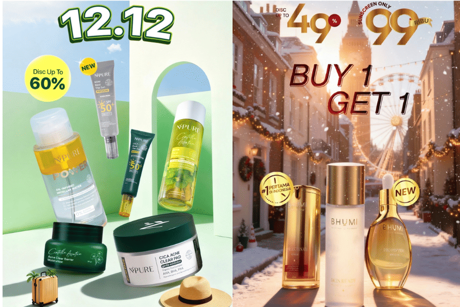  Diskon skincare 12.12