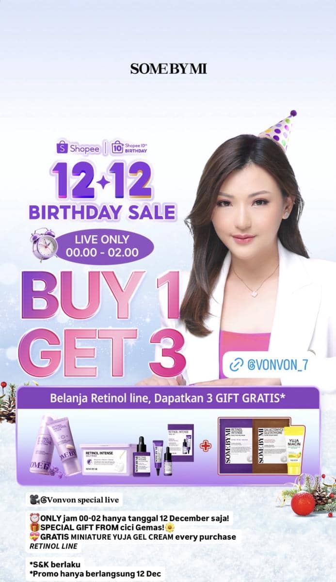  Diskon skincare 12.12