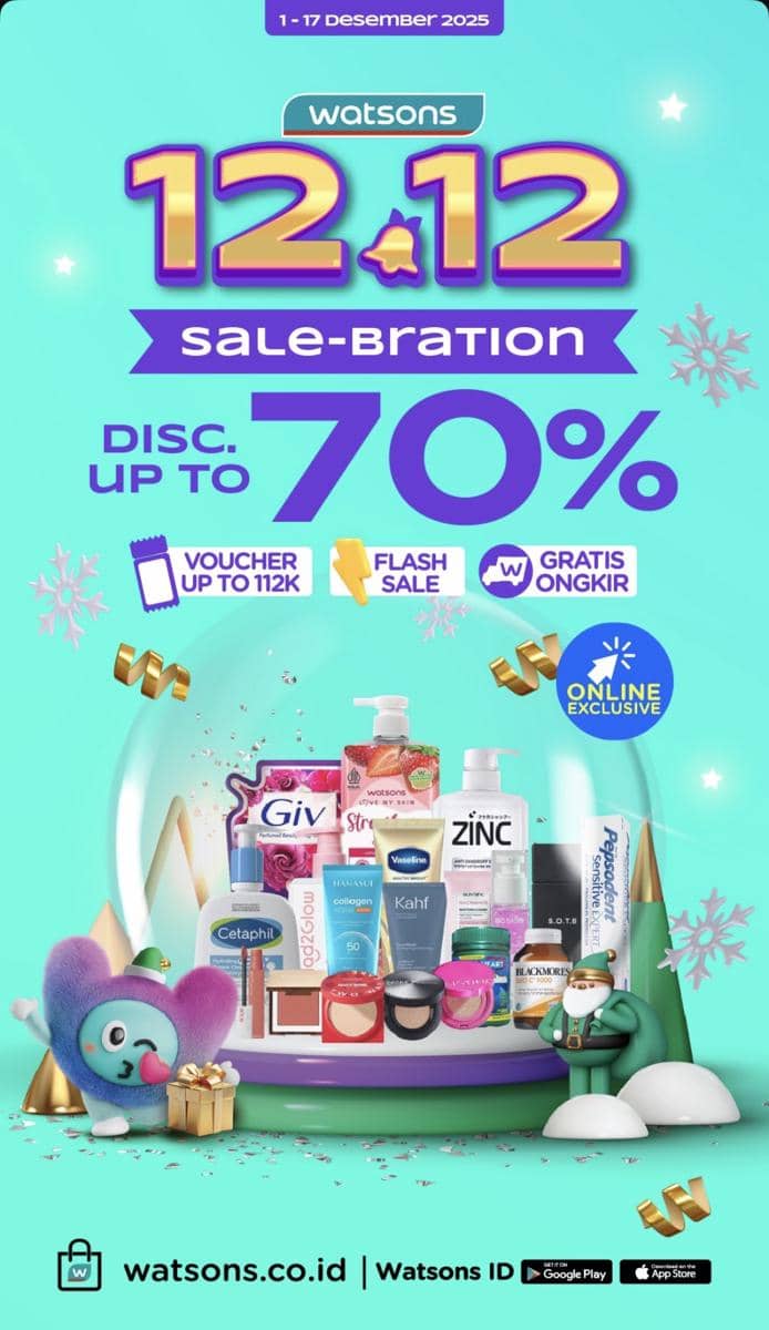  Diskon skincare 12.12