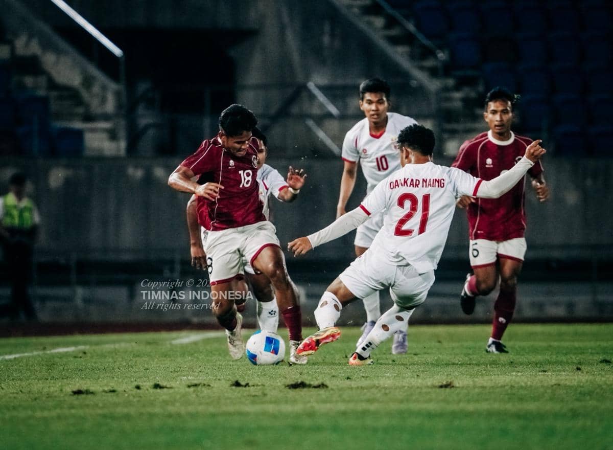 Timnas U-22 lawan Myanmar di SEA Games 2025