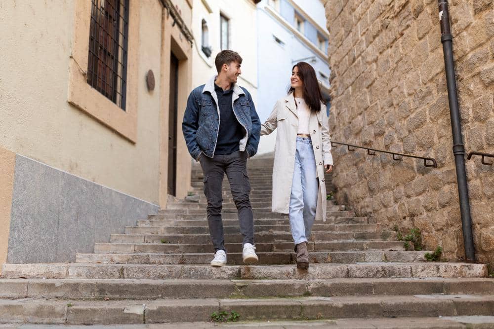 ilustrasi pasangan romantis