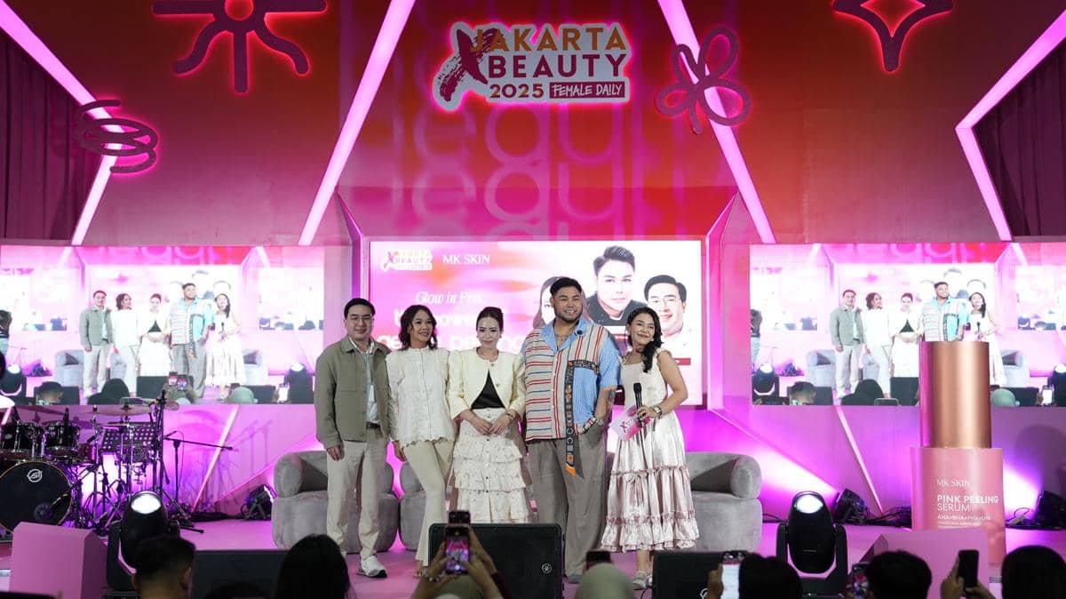 Peluncuran Pink Peeling Serum dari MK Skin di JXB 2025