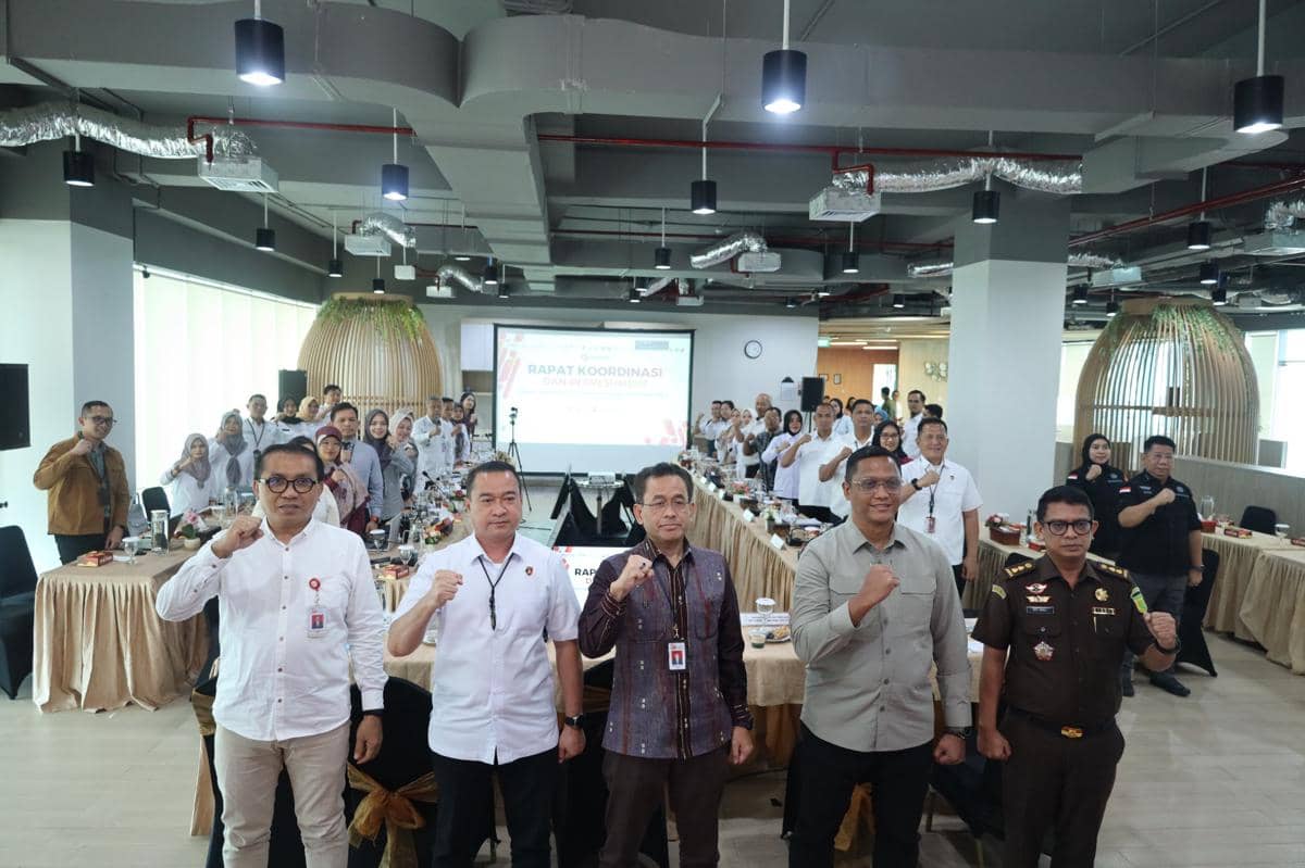 Rapat koordinasi di OJK Sumsel