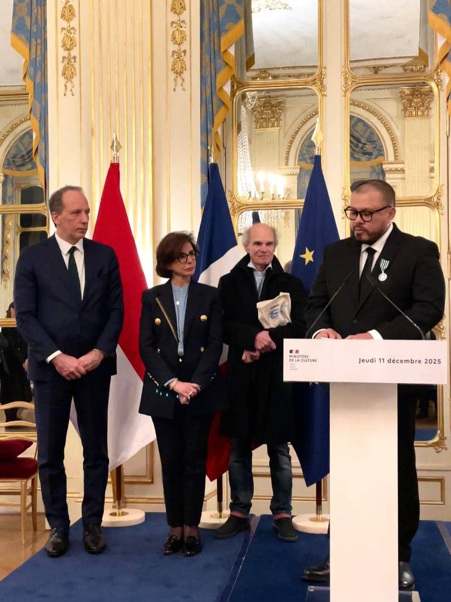 Joko Anwar Duanugerahi Gelar Kstaria oleh Pemerintah Prancis