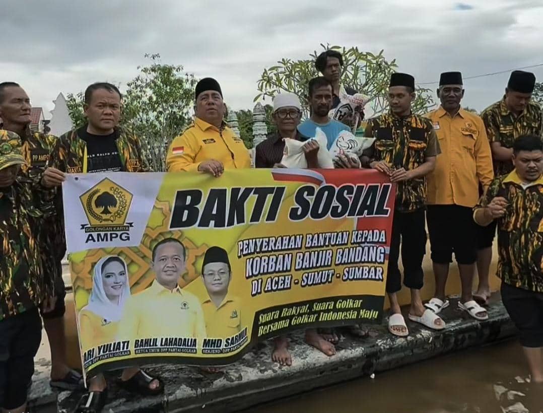 AMPG, Banjir Sumatra, Bahlil, Aceh Tamiang