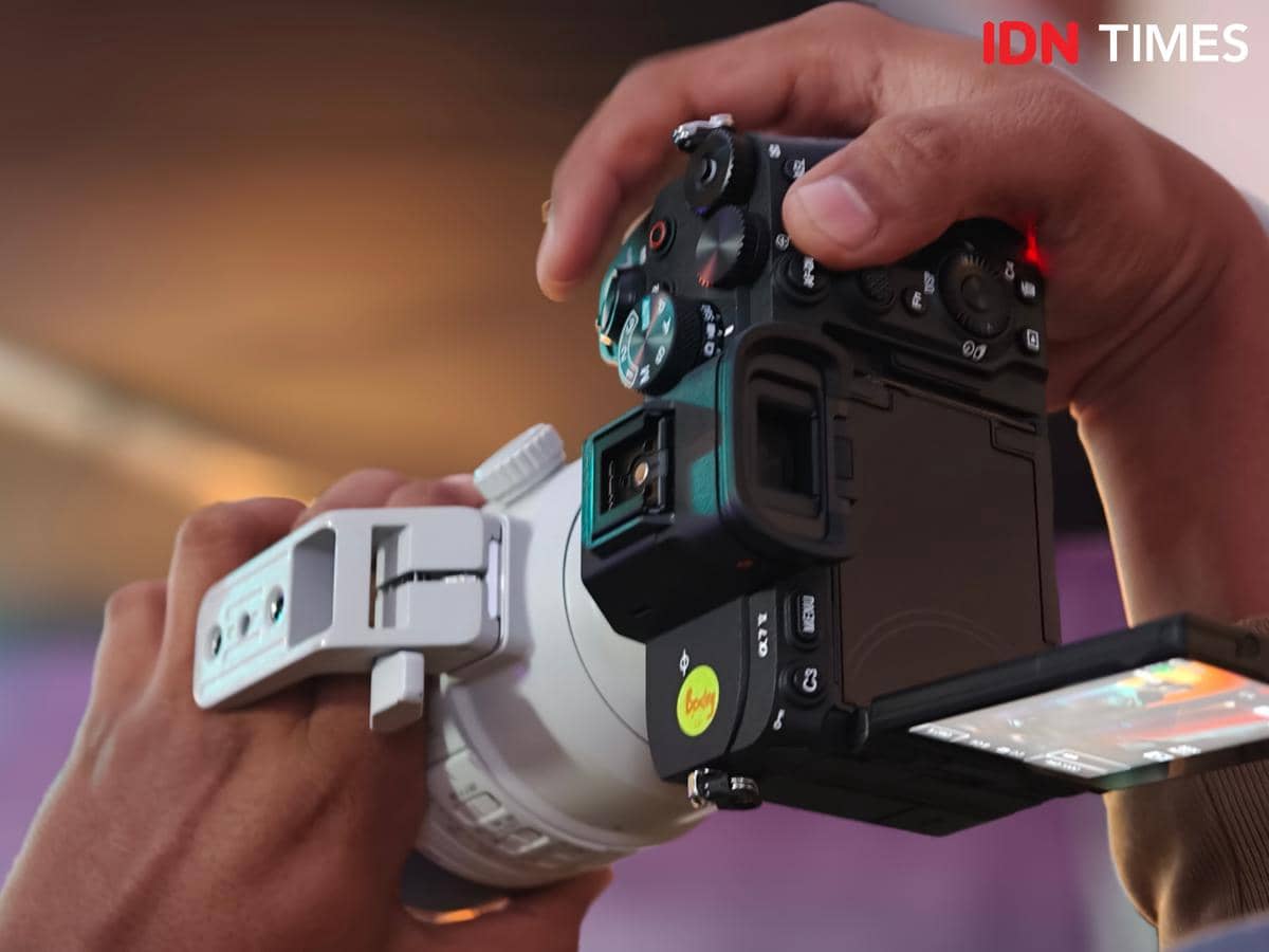 Sony A7 V (IDN Times/Fatkhur Rozi)