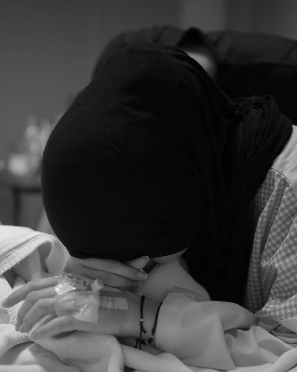 Adiba Khanza melahirkan