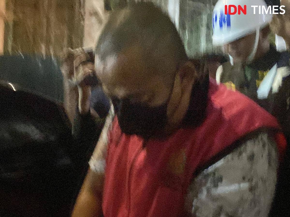 Tersangka Budi ditahan Penyidik Pidsus Kejati Lampung.