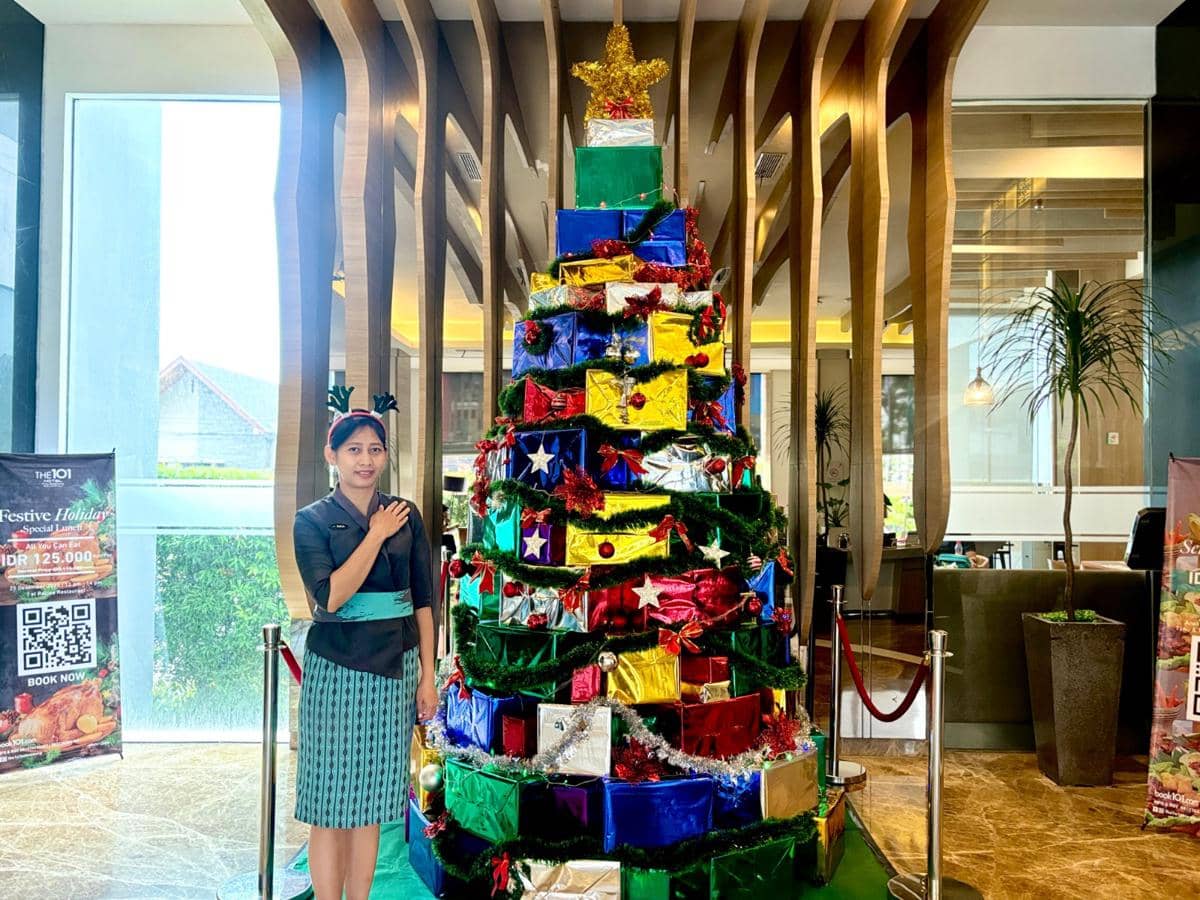 Perayaan Nataru di Hotel Palembang