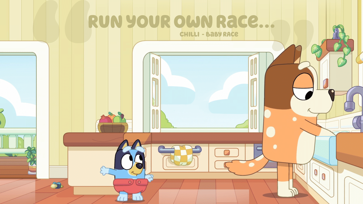 Ilustrasi inspiratif dari serial Bluey (Foto by bluey.tv)