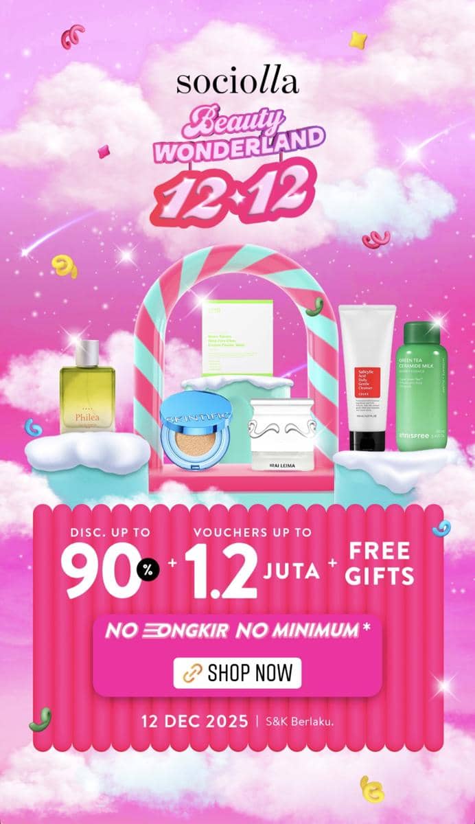  Diskon skincare 12.12