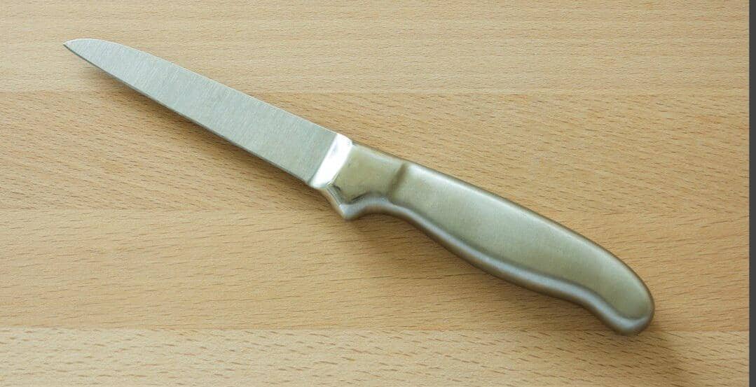 ilustrasi pisau untuk membelah punggung udang