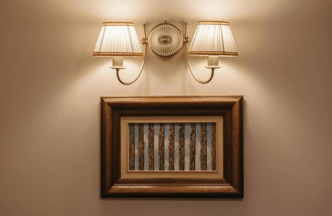 ilustrasi dekorasi lampu hias