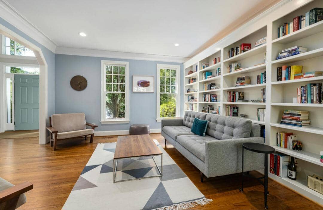 ilustrasi ruang baca