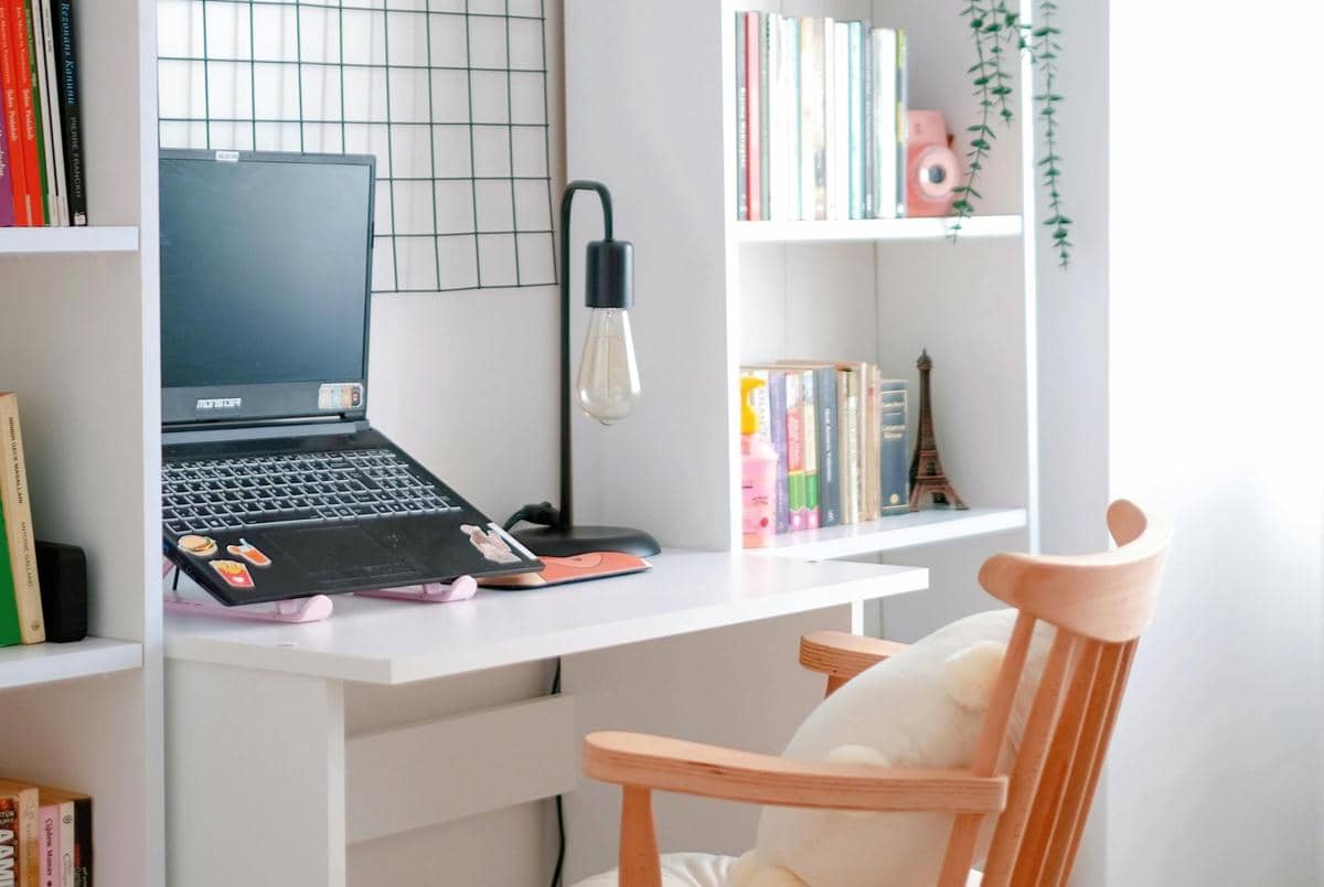 ilustrasi ruang baca