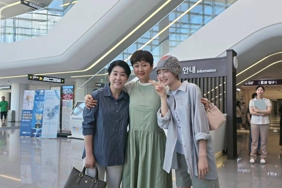 Kim Mi Kyung di balik layar drama Love Take Two