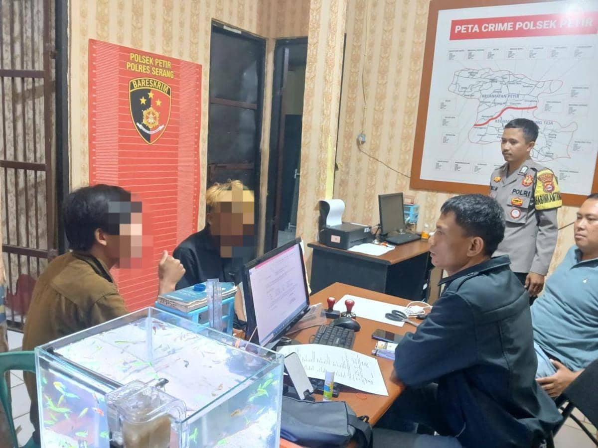 Pemuda yang bawa kabur gadis diamankan polisi (Dok. Polres Serang)