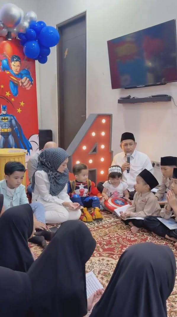 syukuran ulang tahun Adzam (instagram.com/adzamadriansyah11)