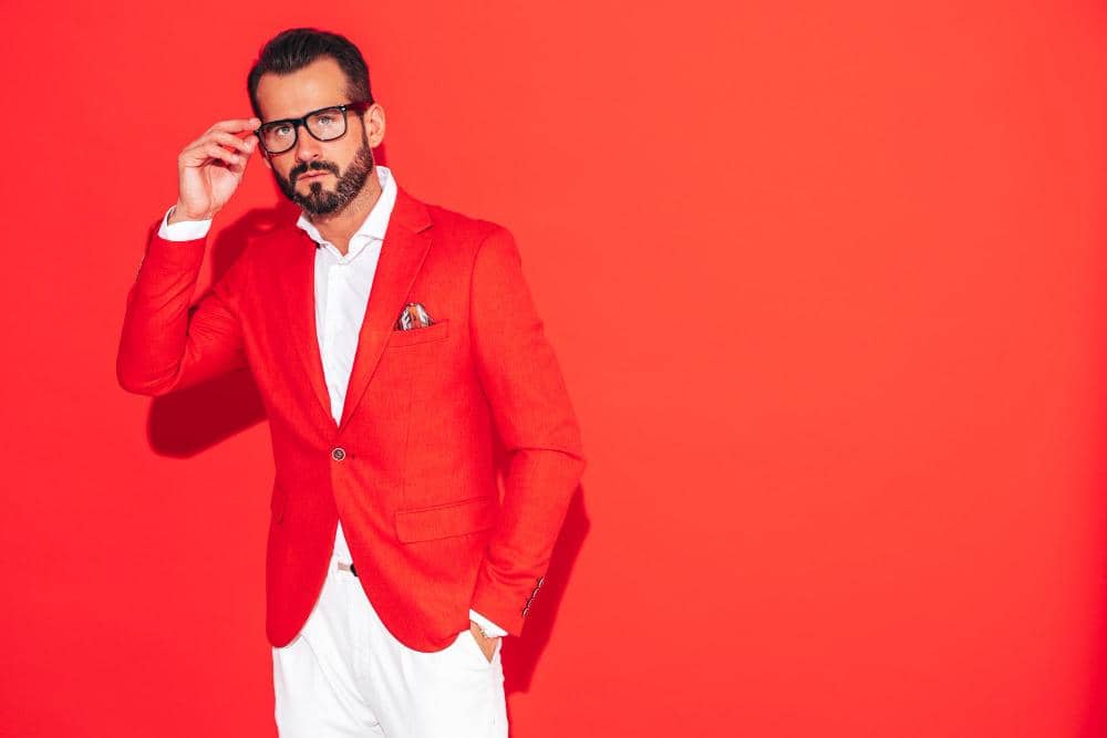 ilustrasi outfit Natal cowok 