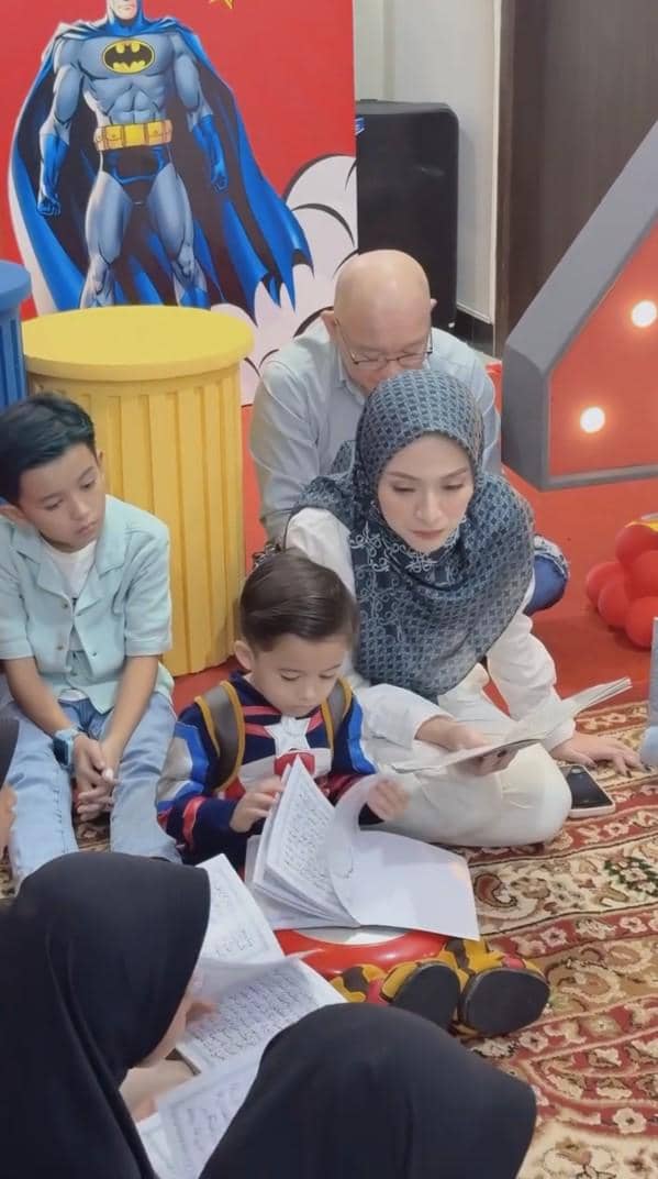 syukuran ulang tahun Adzam (instagram.com/adzamadriansyah11)