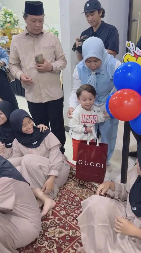 syukuran ulang tahun Adzam (instagram.com/adzamadriansyah11)