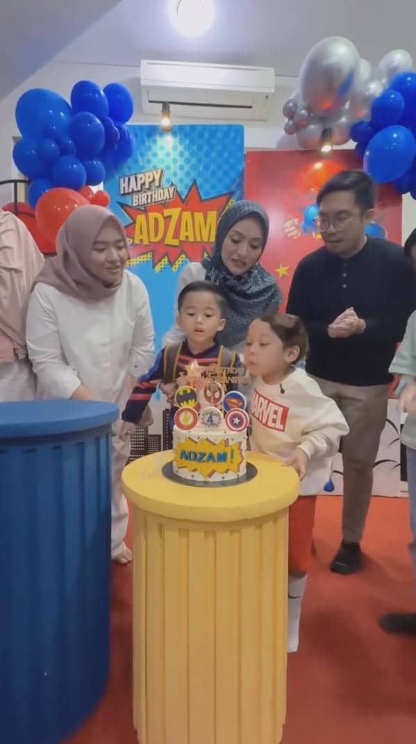 syukuran ulang tahun Adzam (instagram.com/adzamadriansyah11)