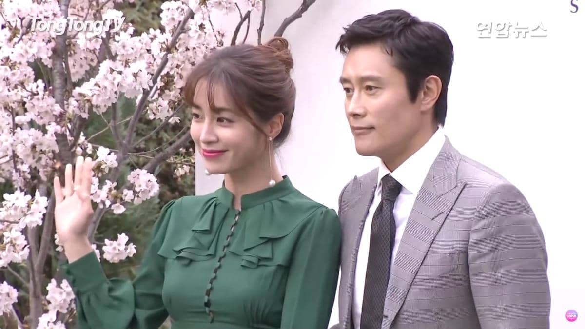 Lee Min Jung dan Lee Byung Hun
